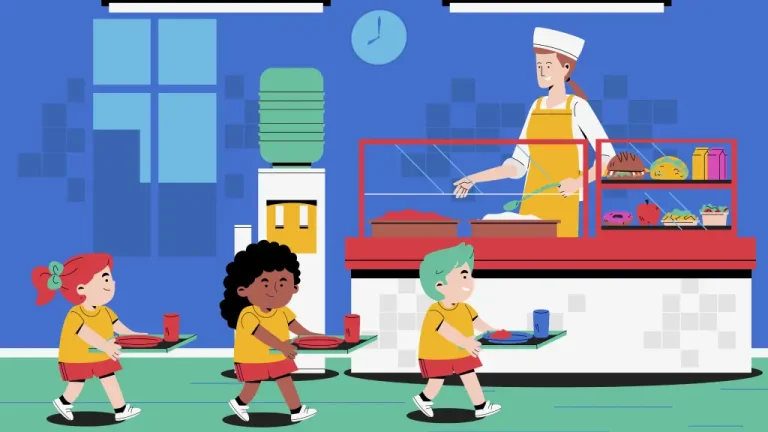 Мектеп асханасында сүйікті ұстазыммен